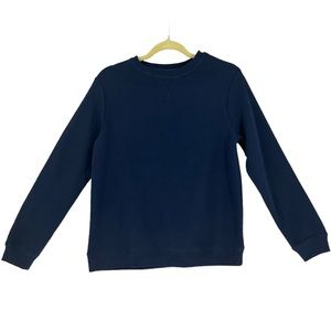 Wondershop Women’s Long Sleeve Lounge/Sleepwear Sweatshirt Navy Size S.